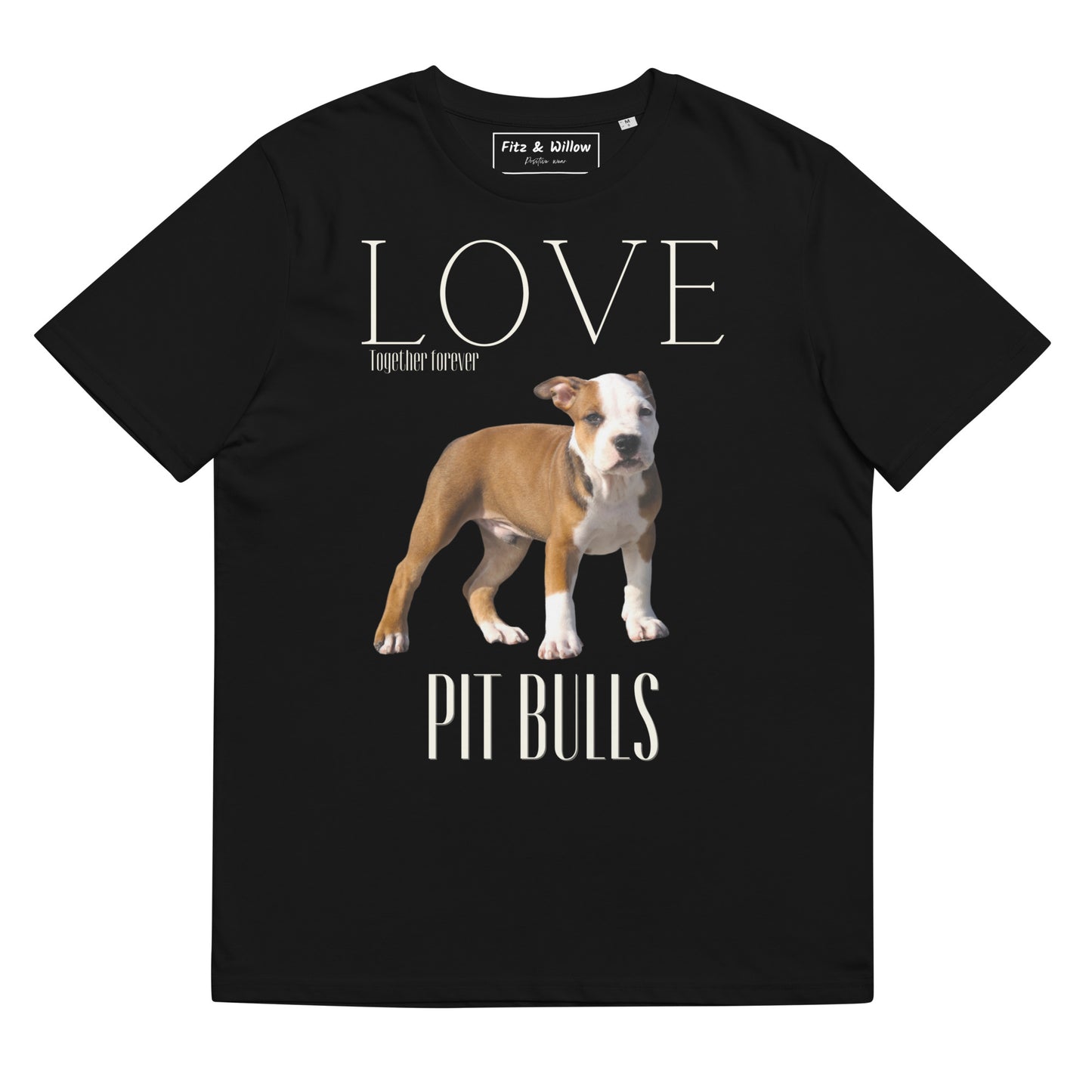 Pit Bulls lovers sustainable t-shirt - Fitz & Willow