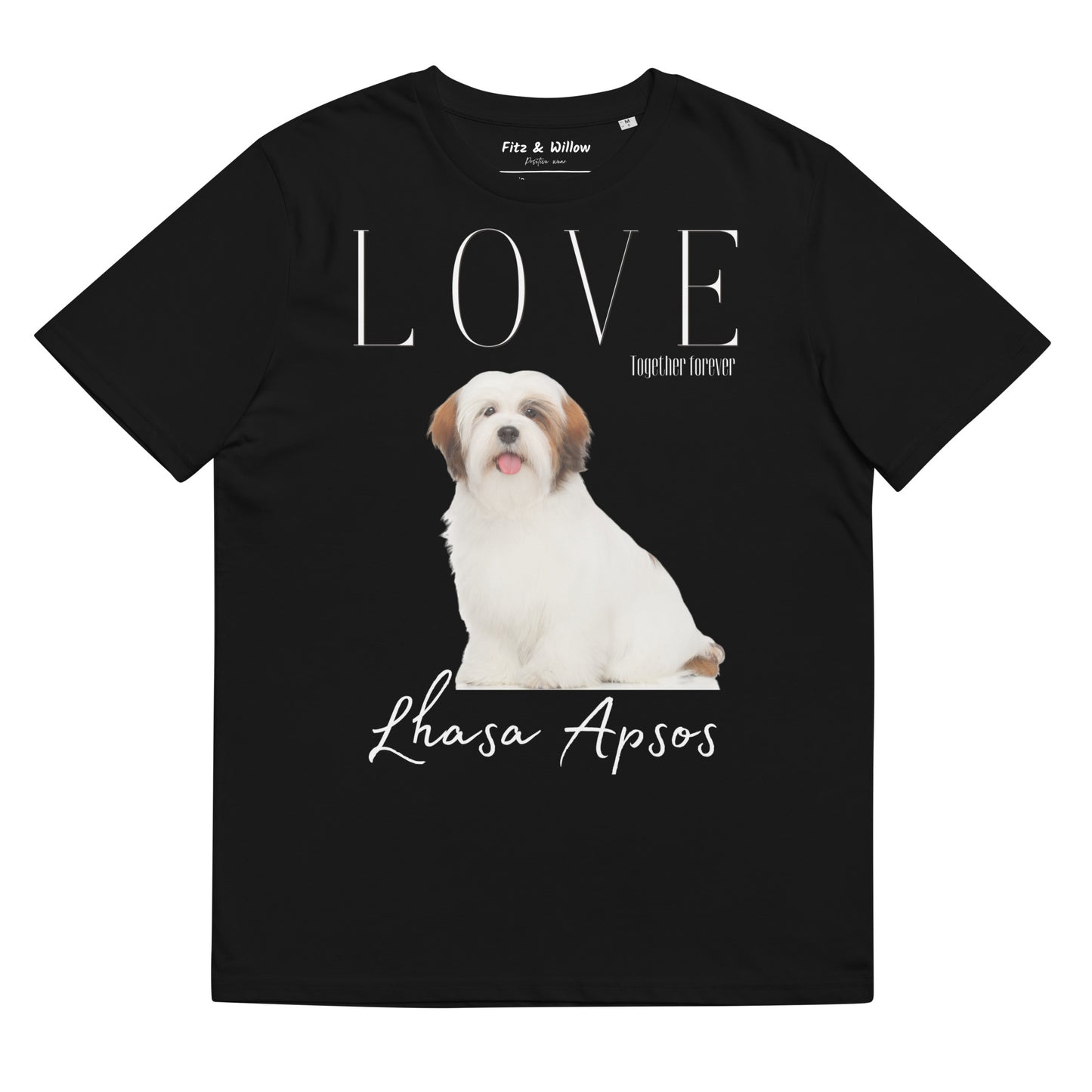 Lhasa Apso lovers sustainable t-shirt - Fitz & Willow