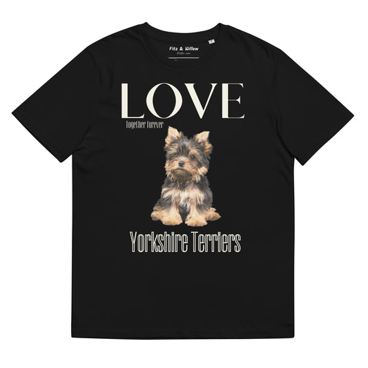 Yorkshire Terrier lovers sustainable t-shirt - Fitz & Willow