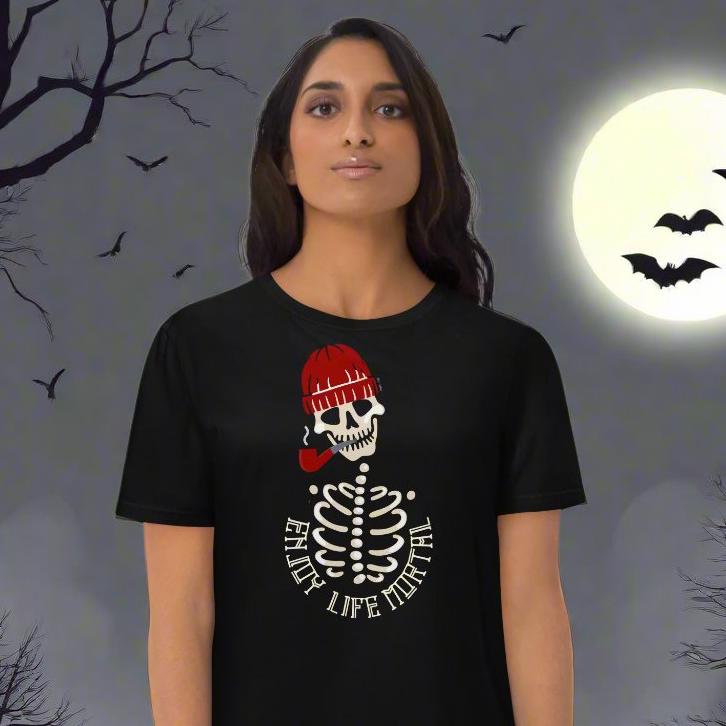 Halloween sustainable t-shirt, Spooky - Fitz & Willow