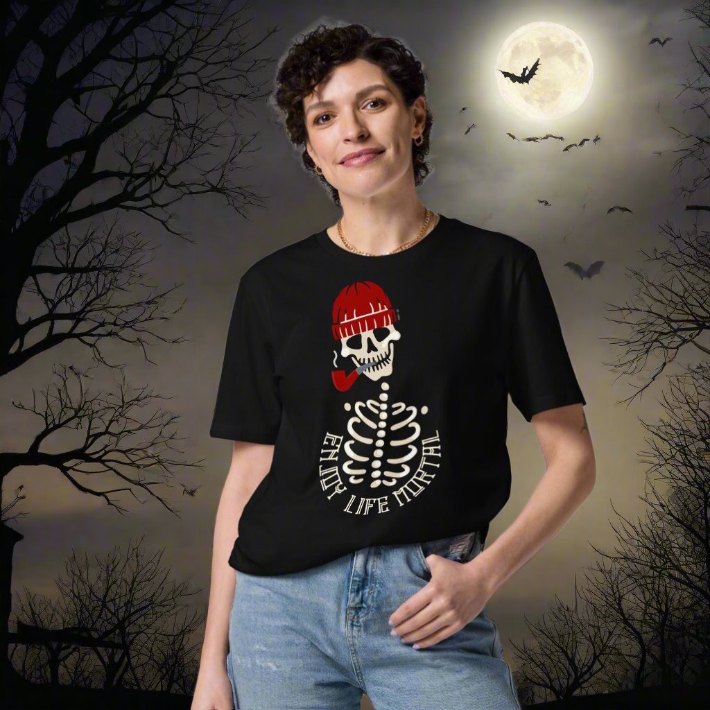 Halloween sustainable t-shirt, Spooky - Fitz & Willow