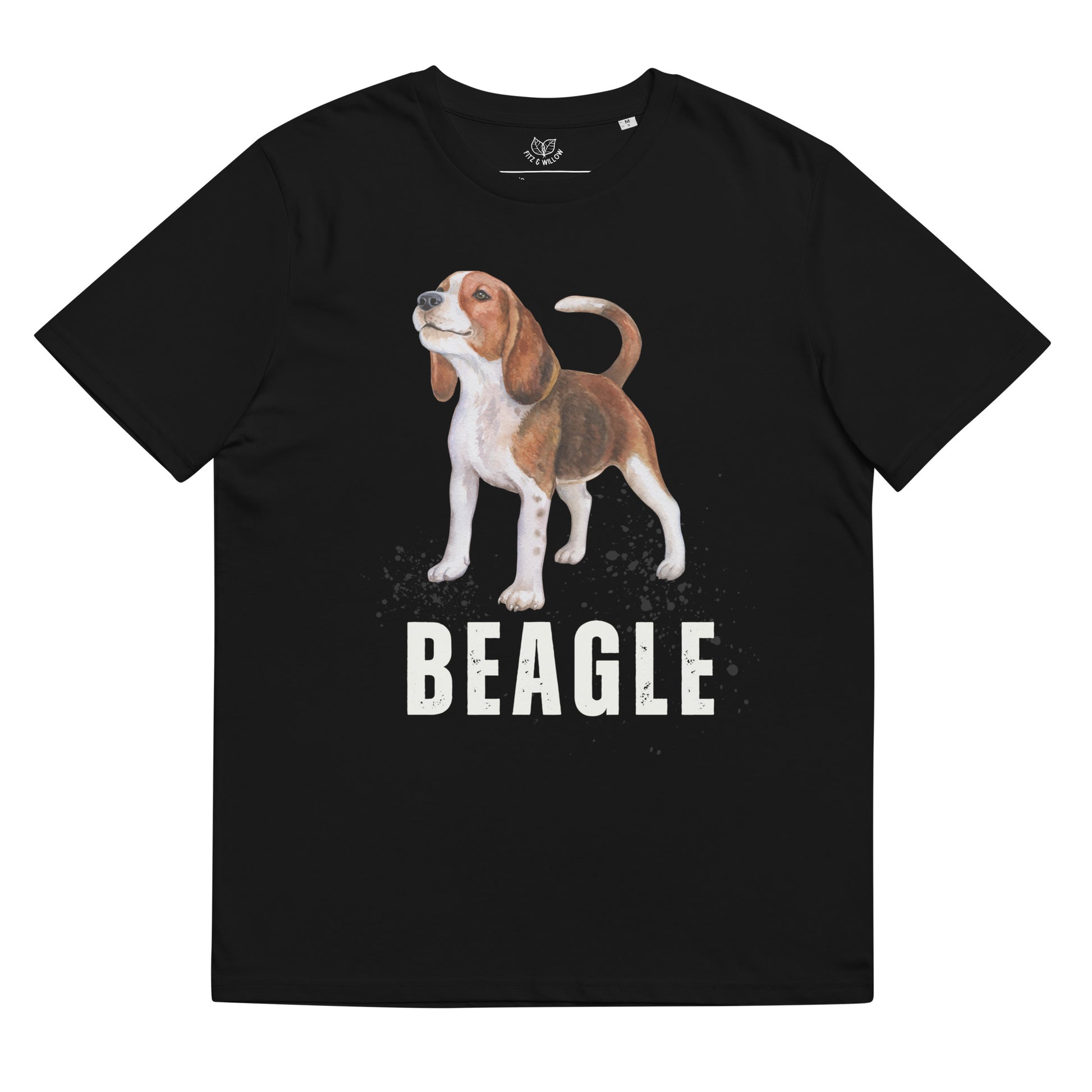 Beagle Love, Unisex organic t-shirt - Fitz & Willow