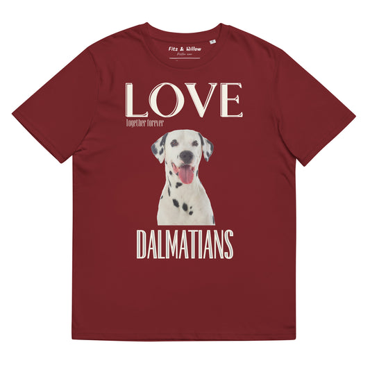 Dalmatian lovers organic cotton t-shirt - Fitz & Willow