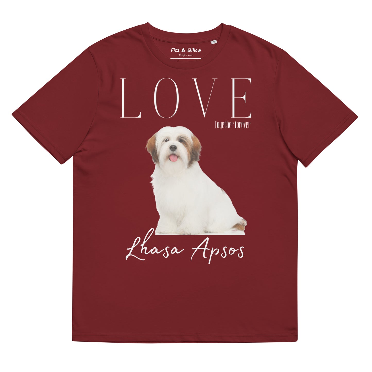 Lhasa Apso lovers sustainable t-shirt - Fitz & Willow