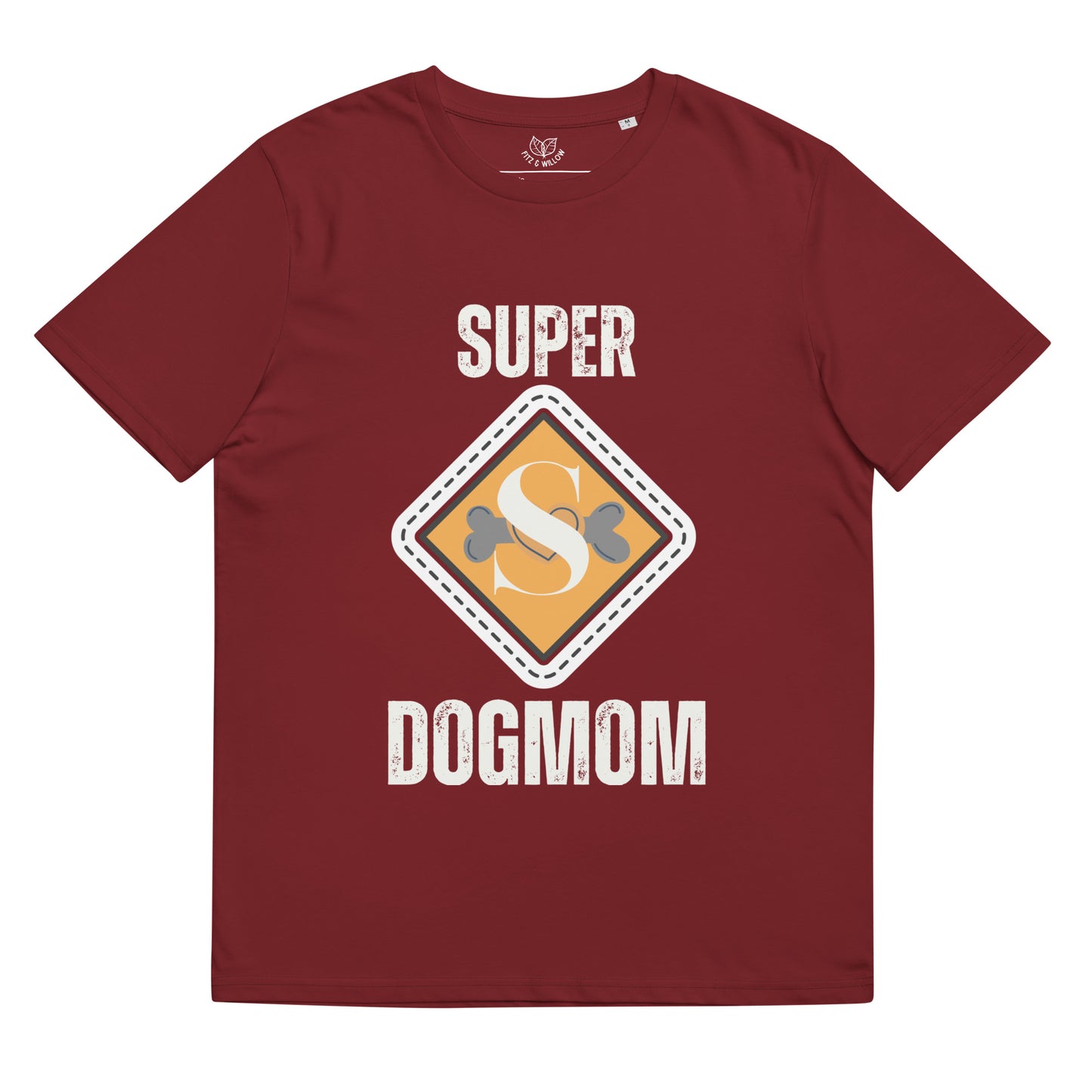 Dog Mom, Unisex organic cotton t-shirt - Fitz & Willow