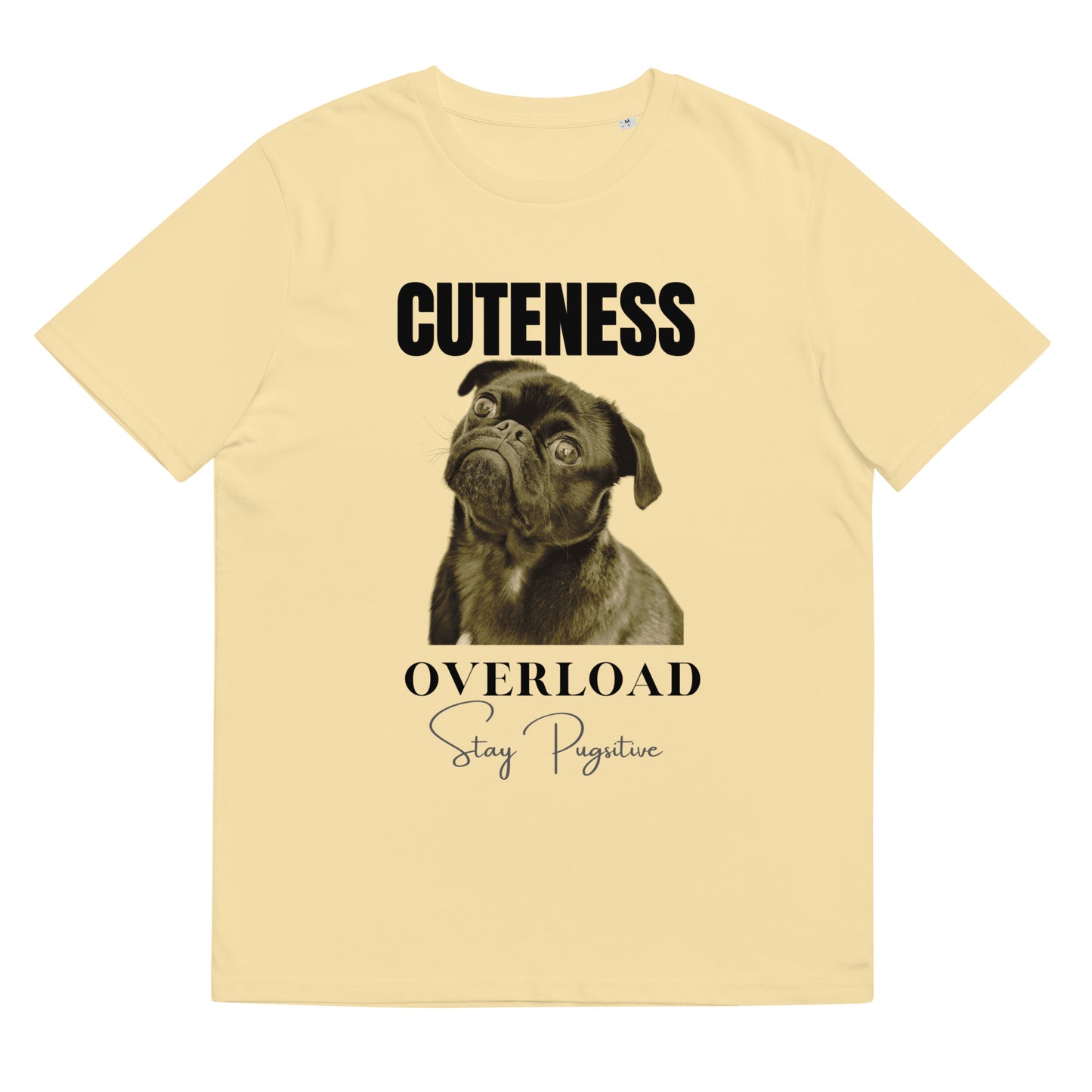 Love Pugs, unisex organic cotton t-shirt - Fitz & Willow