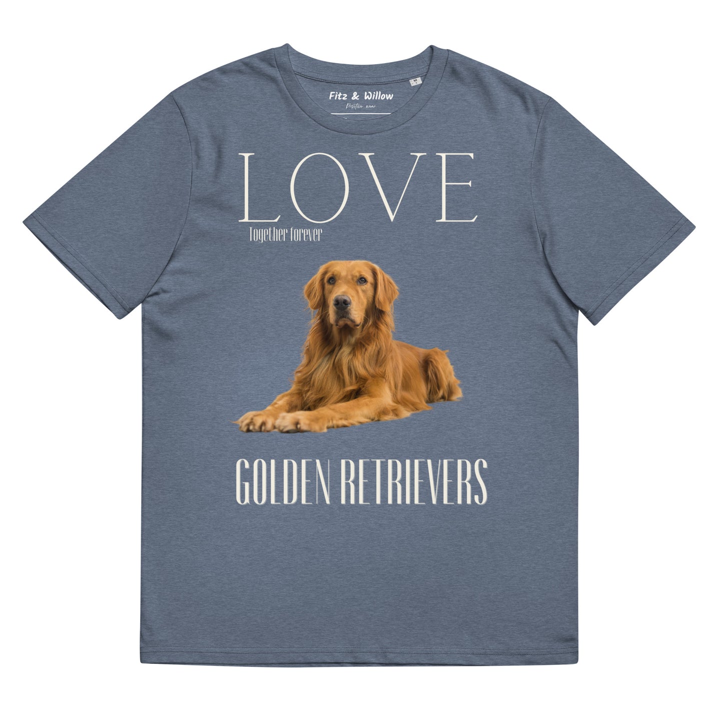 Golden Retriever lovers organic t-shirt - Fitz & Willow