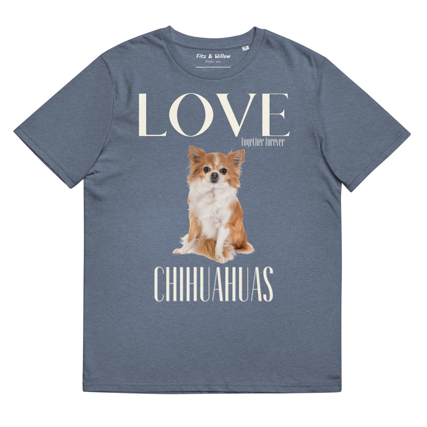 Chihuahua lovers, organic cotton t-shirt - Fitz & Willow