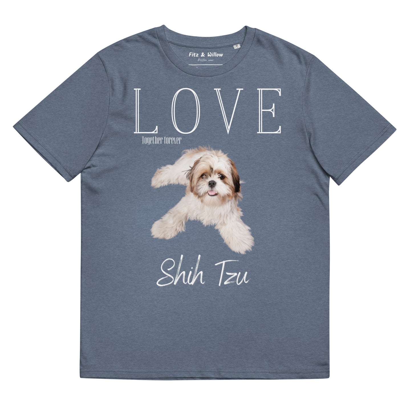 Shih Tzu Lovers, sustainable t-shirt - Fitz & Willow