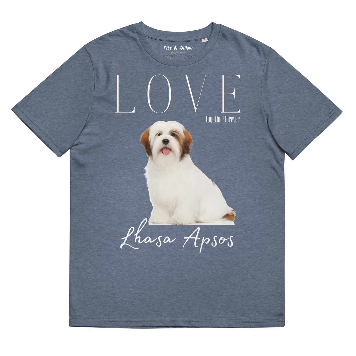 Lhasa Apso lovers sustainable t-shirt - Fitz & Willow