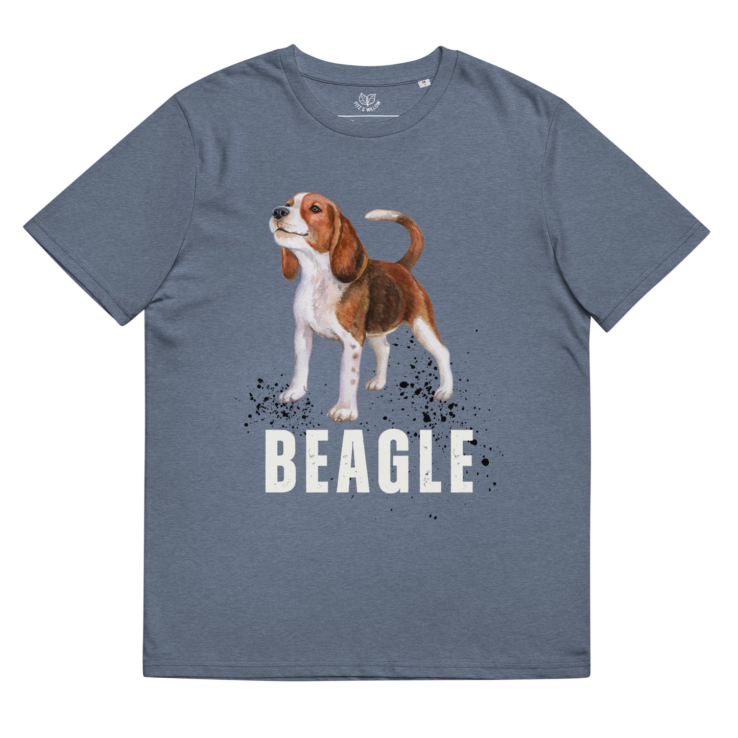 Beagle Love, Unisex organic t-shirt - Fitz & Willow