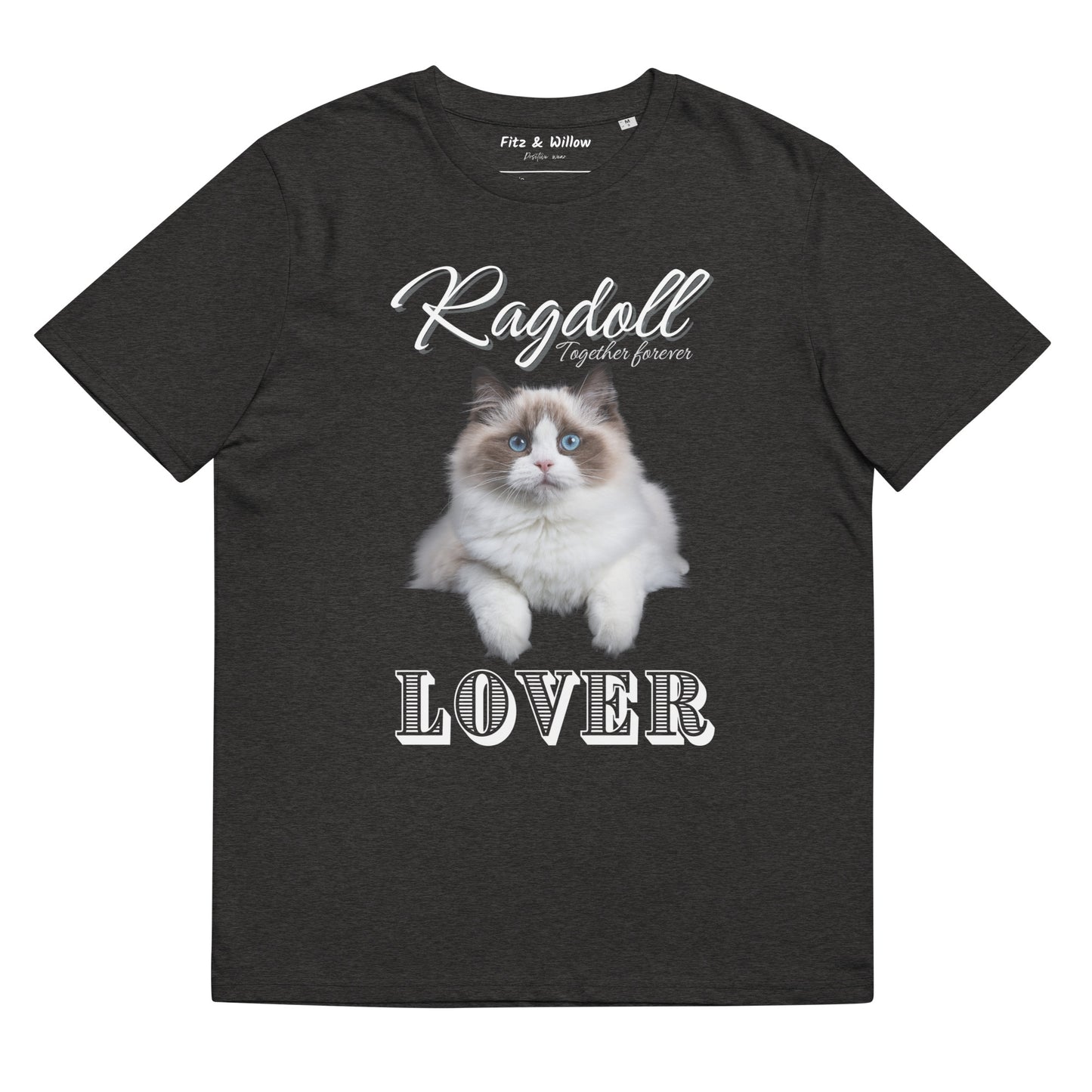 Ragdoll Cat Lovers, sustainable t-shirt - Fitz & Willow