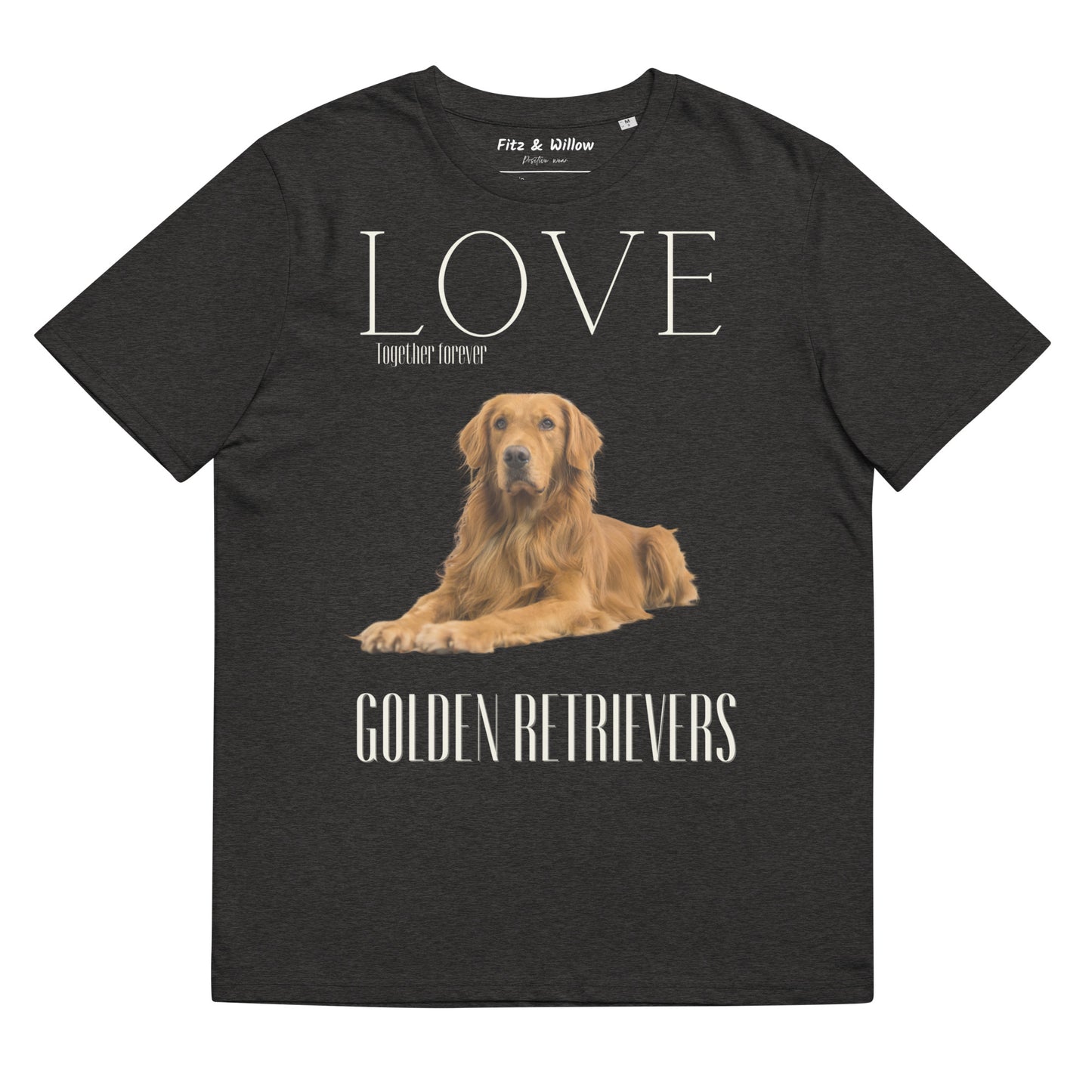 Golden Retriever lovers organic t-shirt - Fitz & Willow