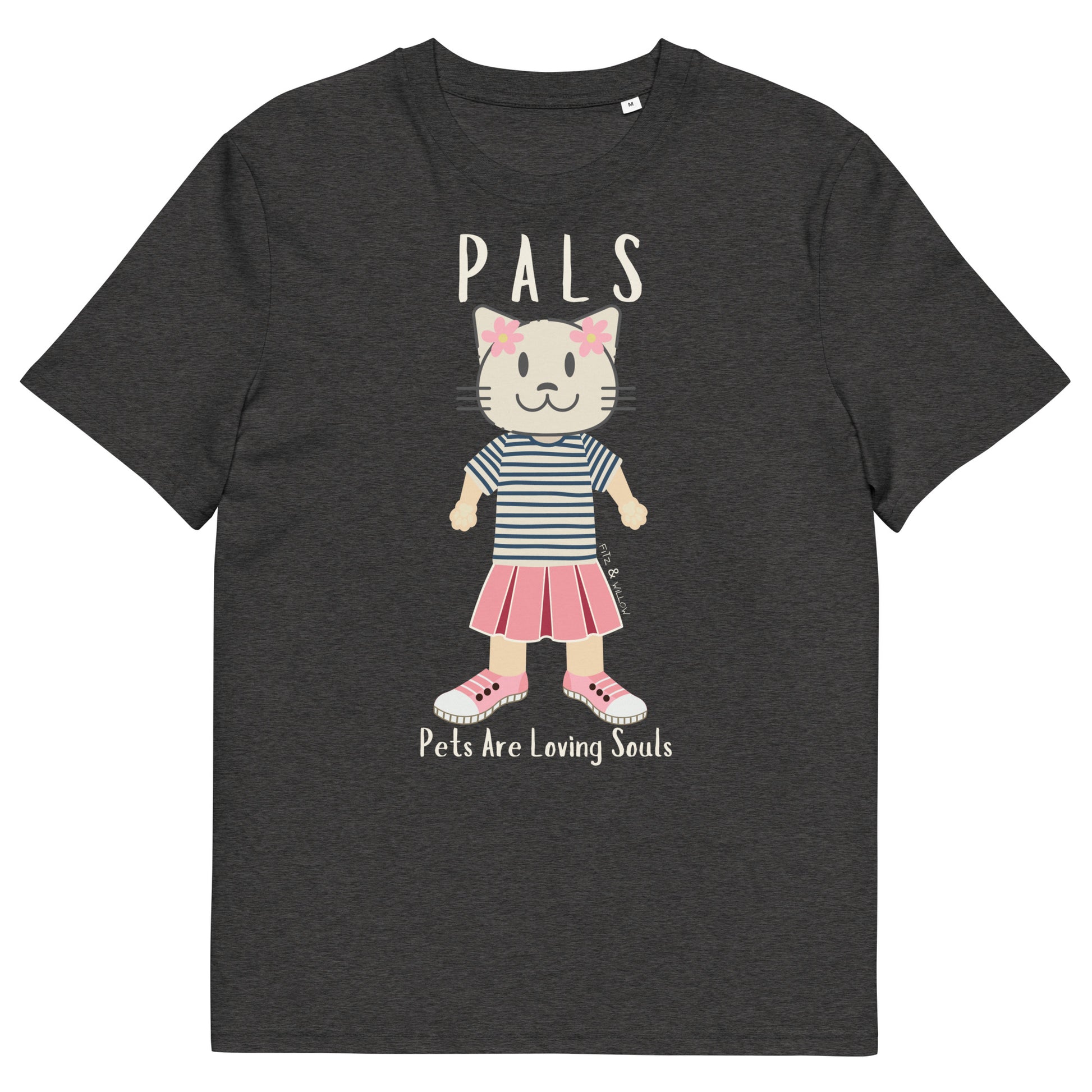 PALS, cat designs sustainable t-shirt - Fitz & Willow