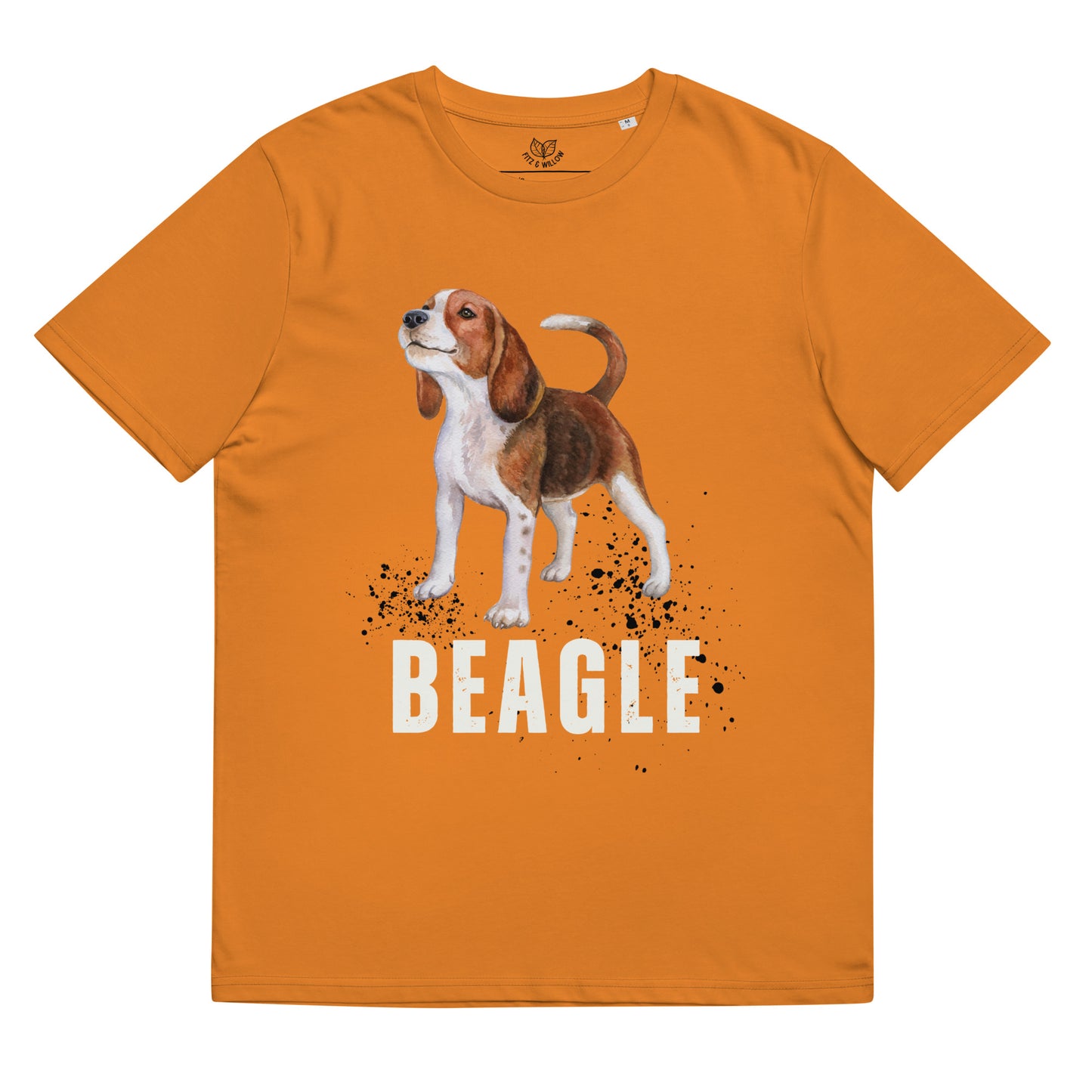 Beagle Love, Unisex organic t-shirt - Fitz & Willow