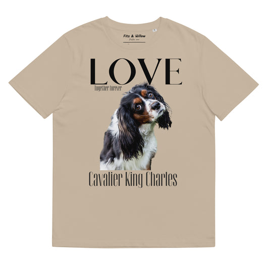 Cavalier King Spaniel sustainable tee - Fitz & Willow