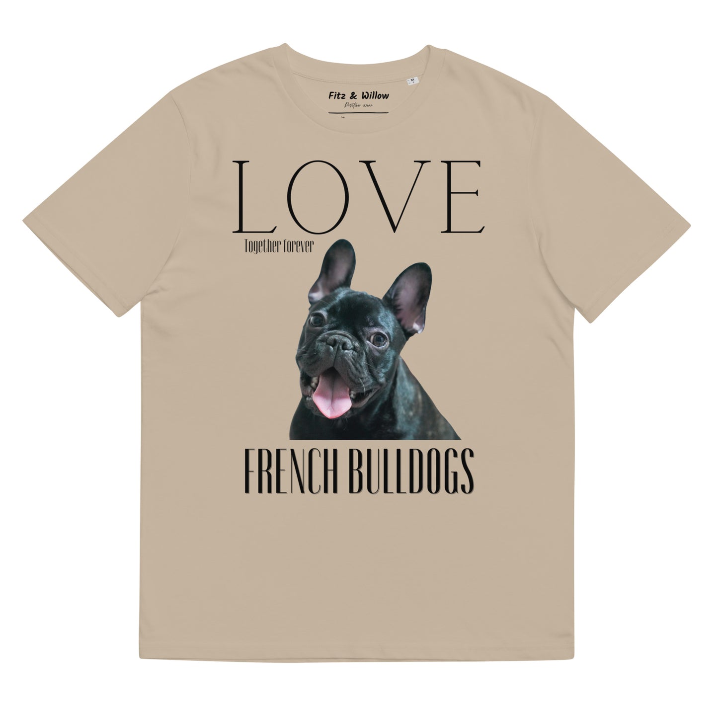 French Bulldog lovers sustainable t-shirt - Fitz & Willow