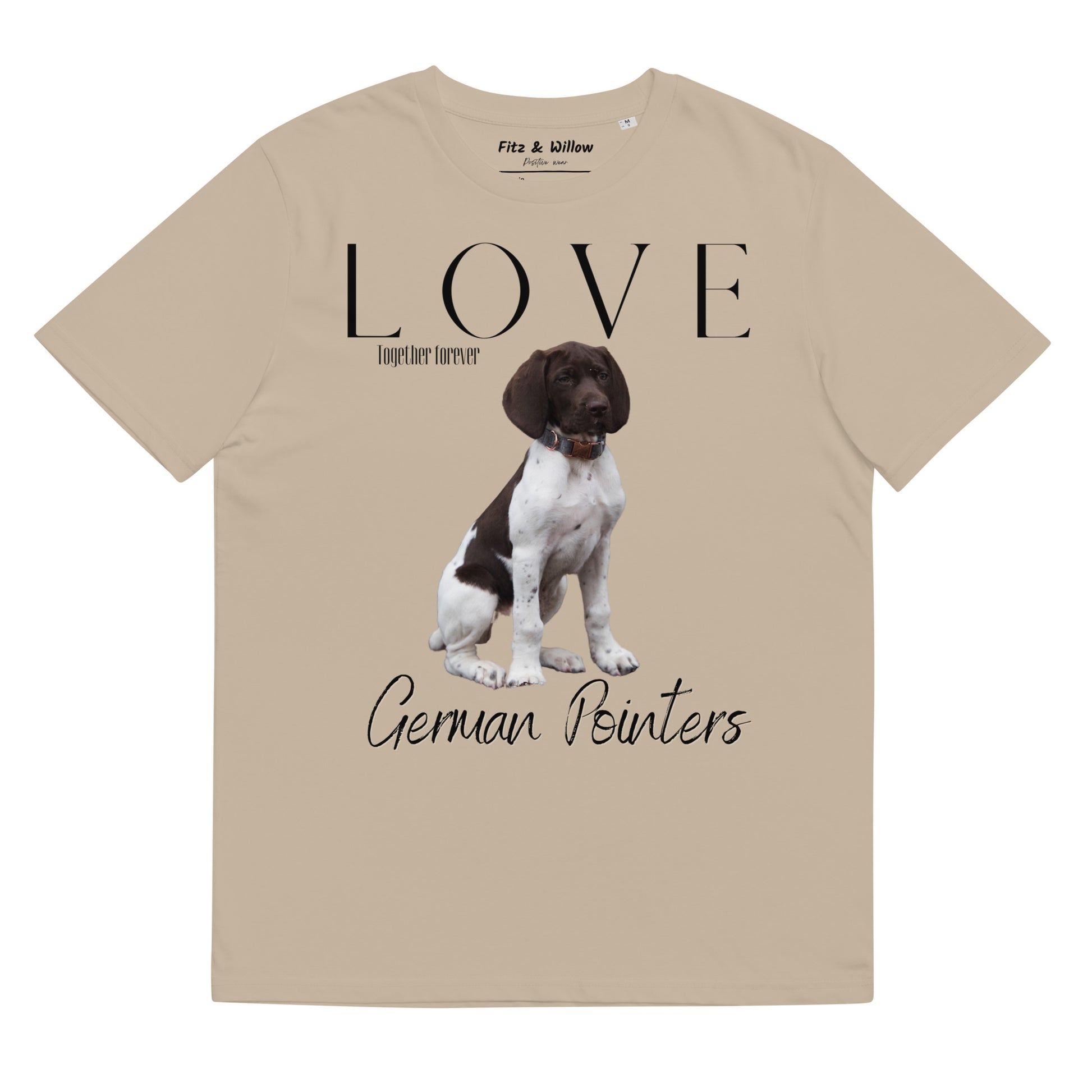 German Pointer lovers, sustainable t-shirt - Fitz & Willow