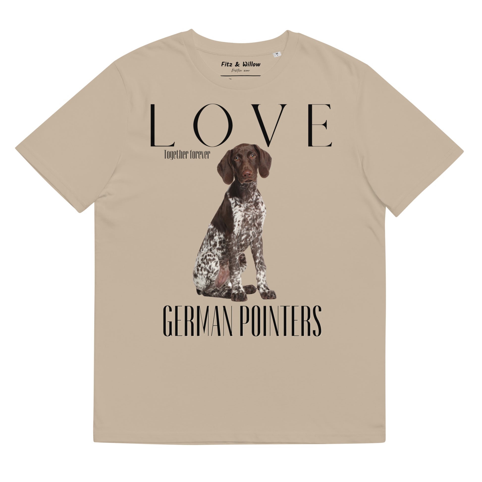 German Pointers lovers organic cotton t-shirt - Fitz & Willow