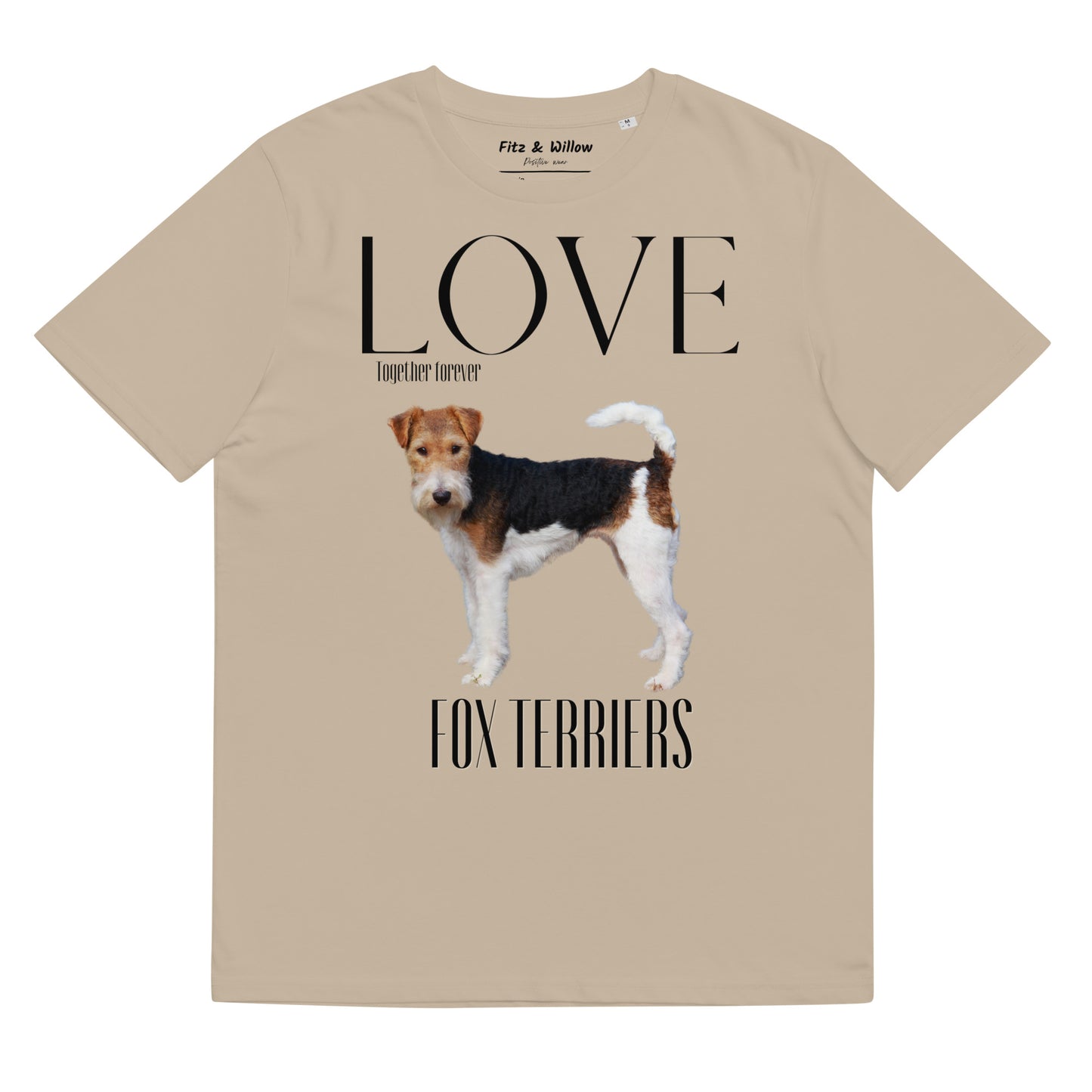 Fox Terrier lovers organic cotton t-shirt - Fitz & Willow