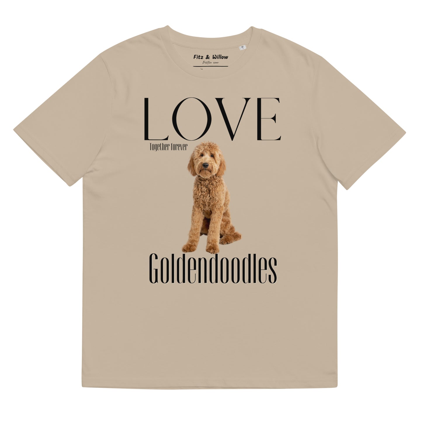 Golden-doodle unisex t-shirt - Fitz & Willow