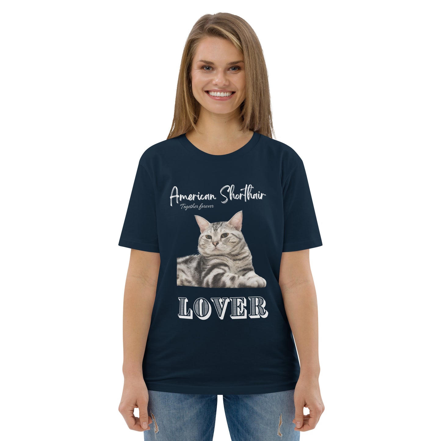 American Shorthair Cat Lovers Eco-friendly Cat T-shirt - Fitz & Willow