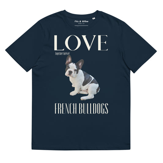 French Bulldog organic cotton t-shirt - Fitz & Willow