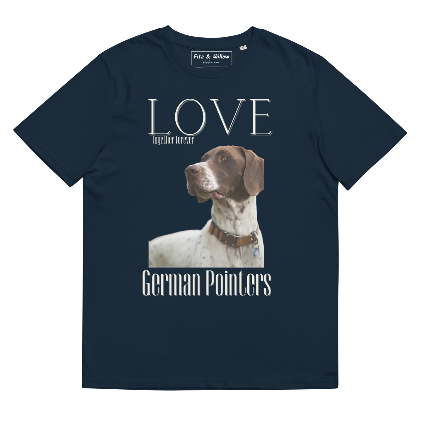 German Pointer lovers organic cotton t-shirt - Fitz & Willow