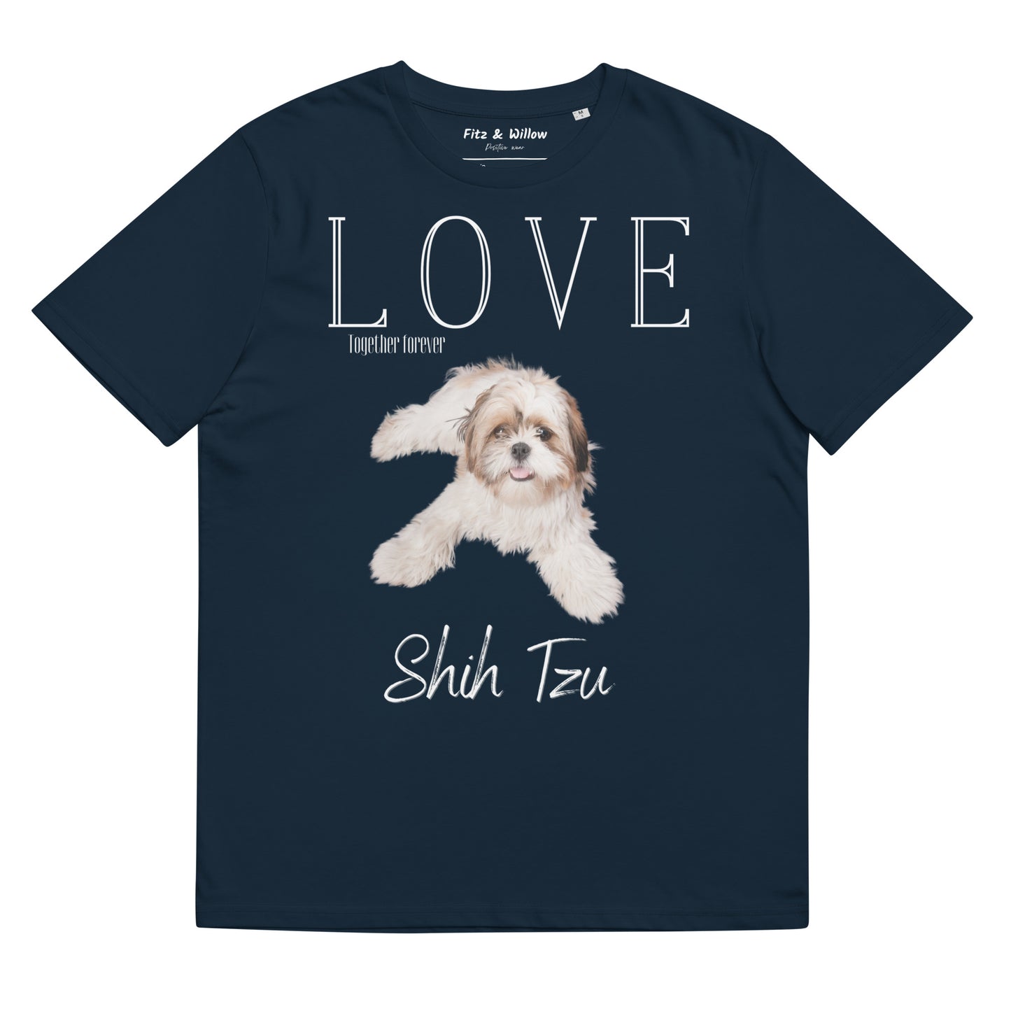 Shih Tzu Lovers, sustainable t-shirt - Fitz & Willow