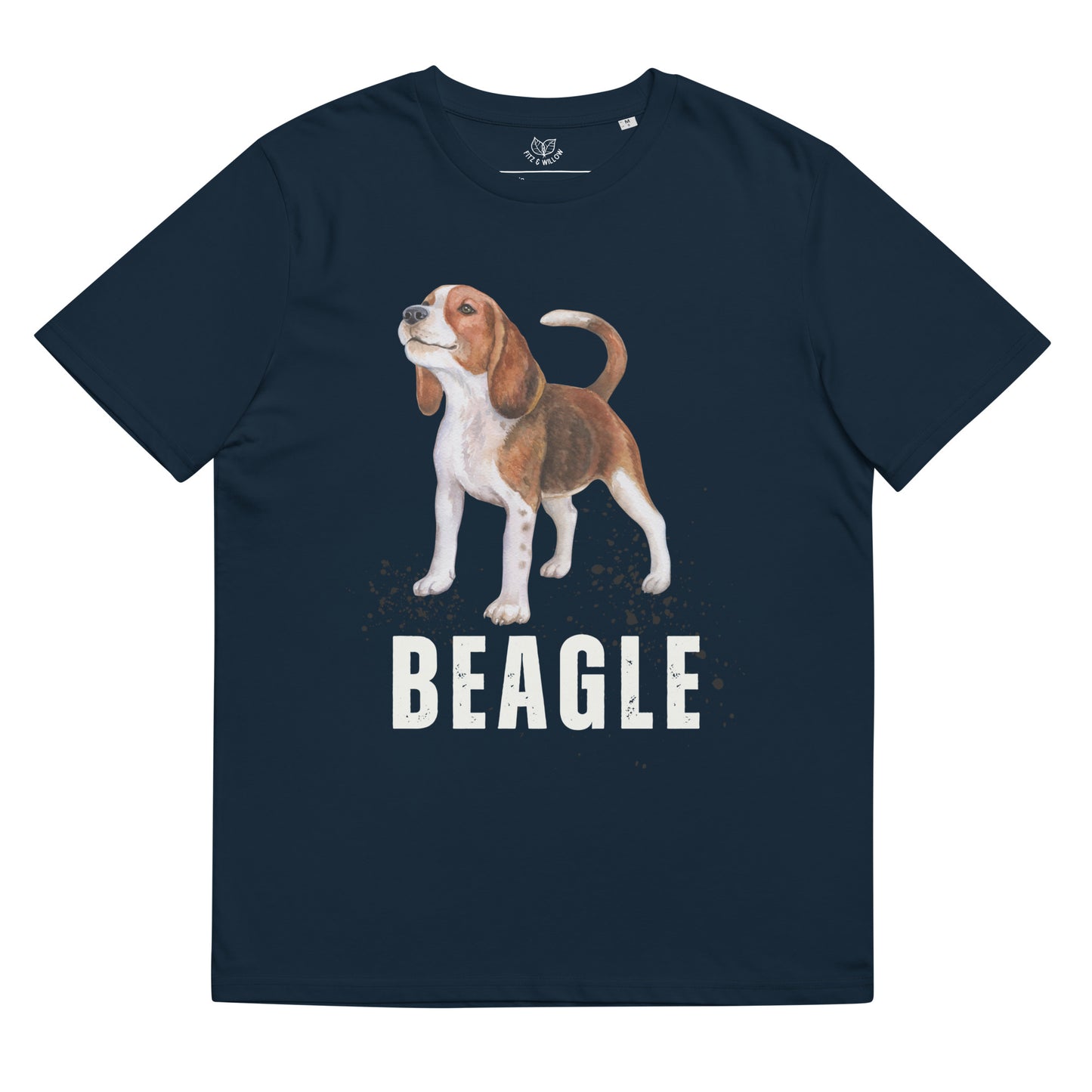 Beagle Love, Unisex organic t-shirt - Fitz & Willow