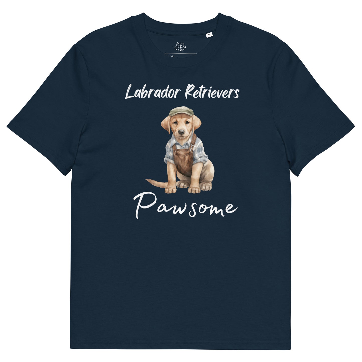 Labrador Retrievers, Organic t-shirt - Fitz & Willow