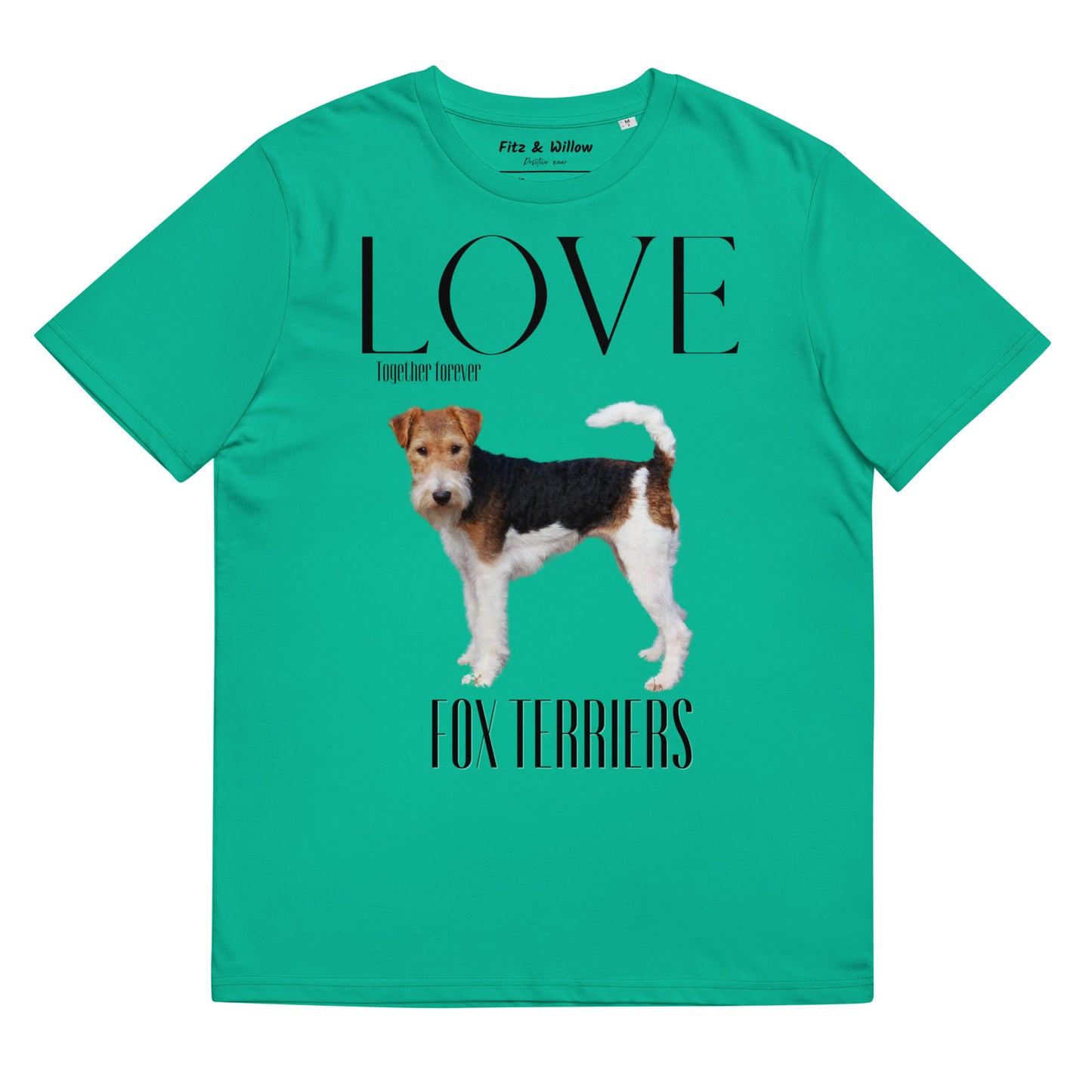 Fox Terrier lovers organic cotton t-shirt - Fitz & Willow