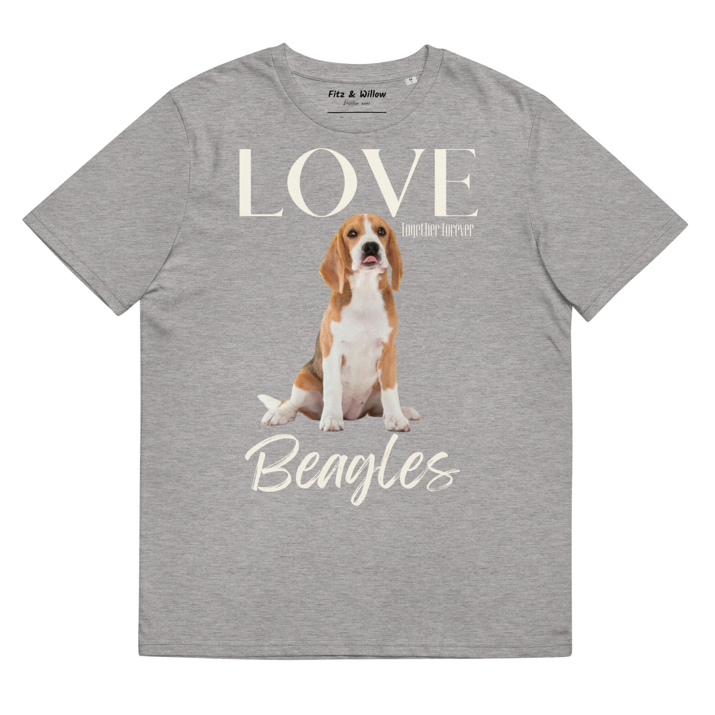 Beagle lovers organic t-shirt - Fitz & Willow