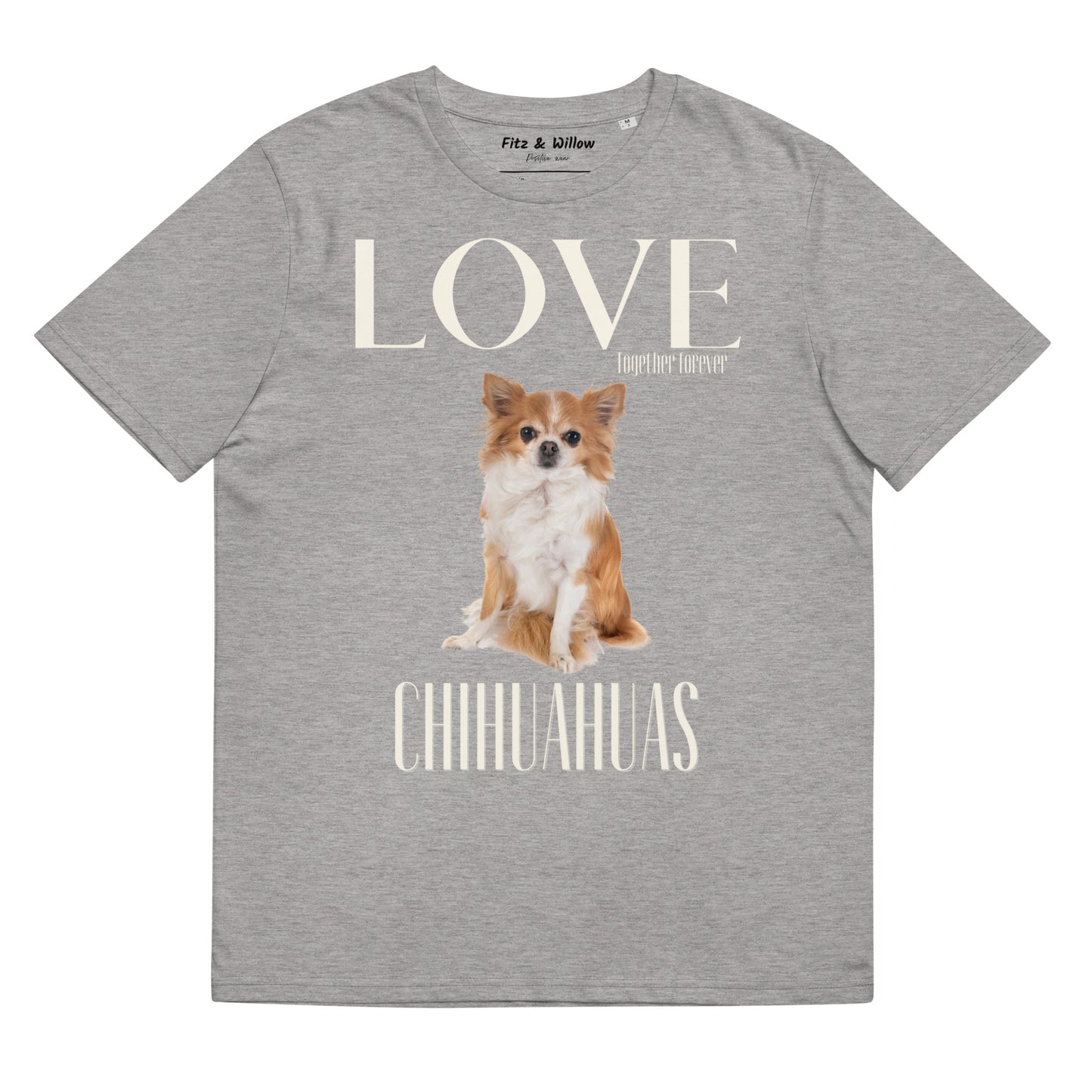 Chihuahua lovers, organic cotton t-shirt - Fitz & Willow