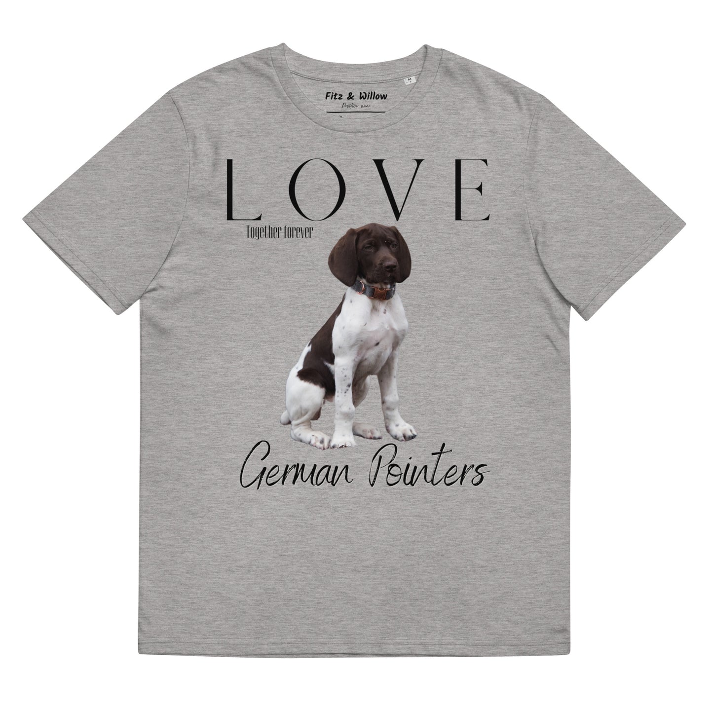 German Pointer lovers, sustainable t-shirt - Fitz & Willow