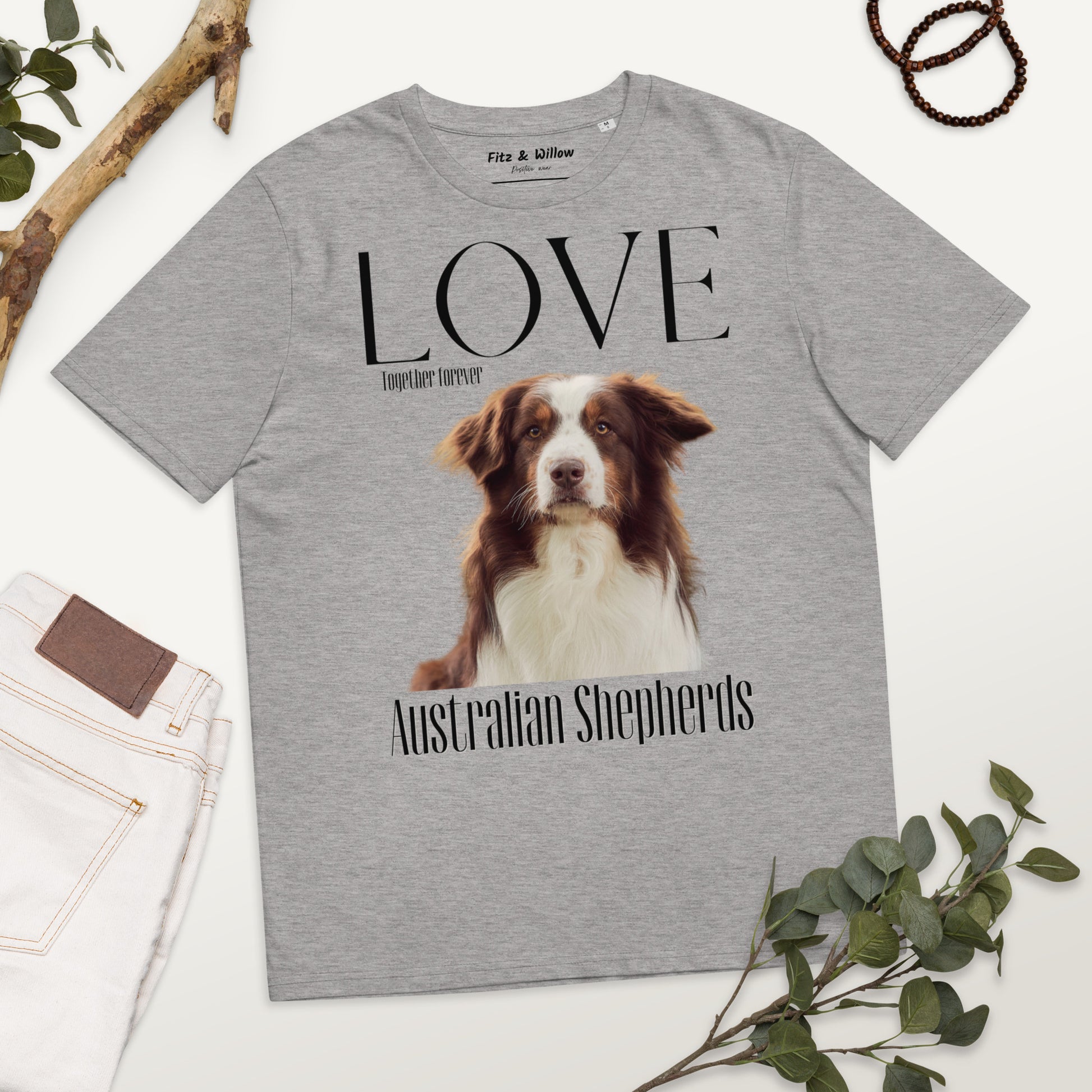 Australian Shepherd lovers unisex t-shirt - Fitz & Willow