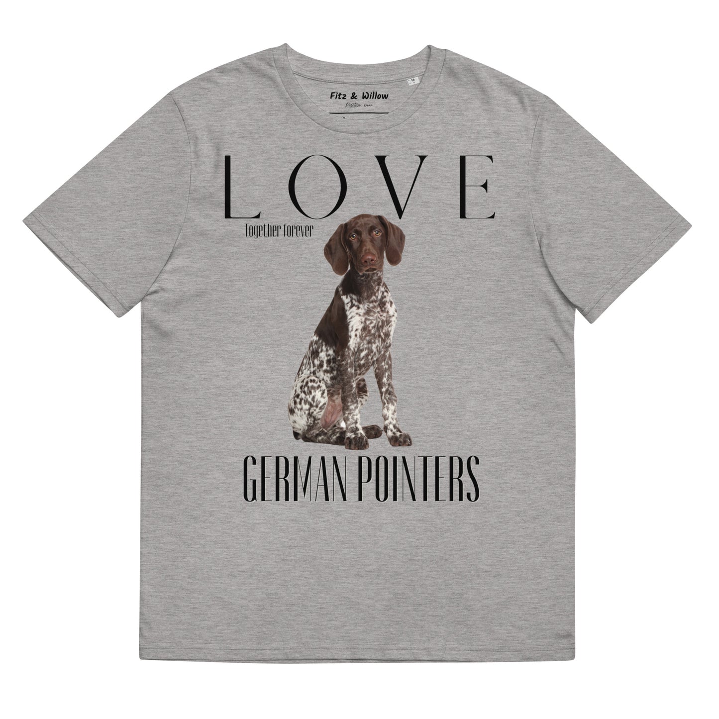 German Pointers lovers organic cotton t-shirt - Fitz & Willow