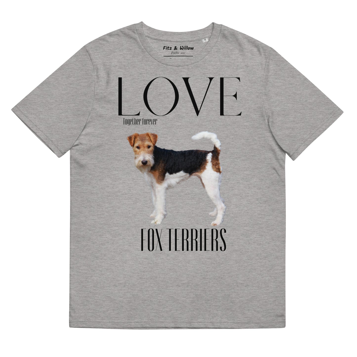 Fox Terrier lovers organic cotton t-shirt - Fitz & Willow