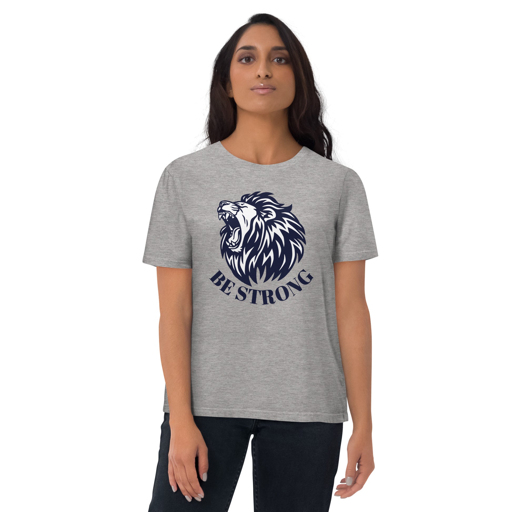 Lion Strong, Unisex organic cotton t-shirt - Fitz & Willow