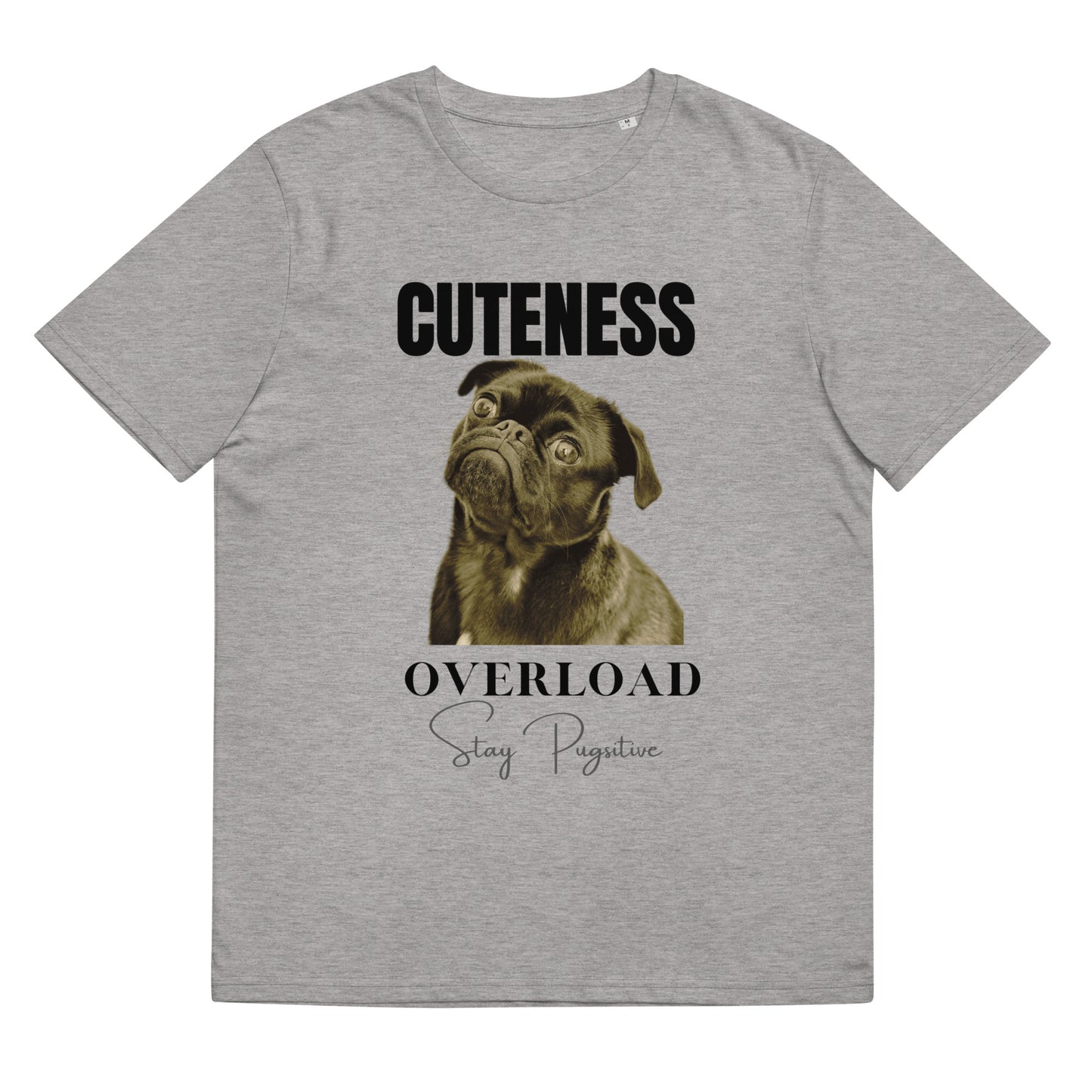 Love Pugs, unisex organic cotton t-shirt - Fitz & Willow