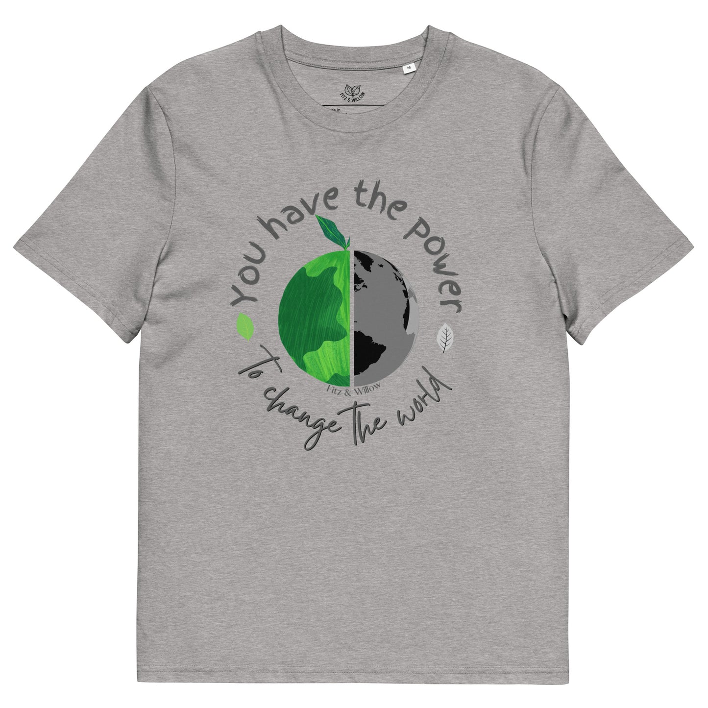 Earth Power, Unisex organic t-shirt - Fitz & Willow