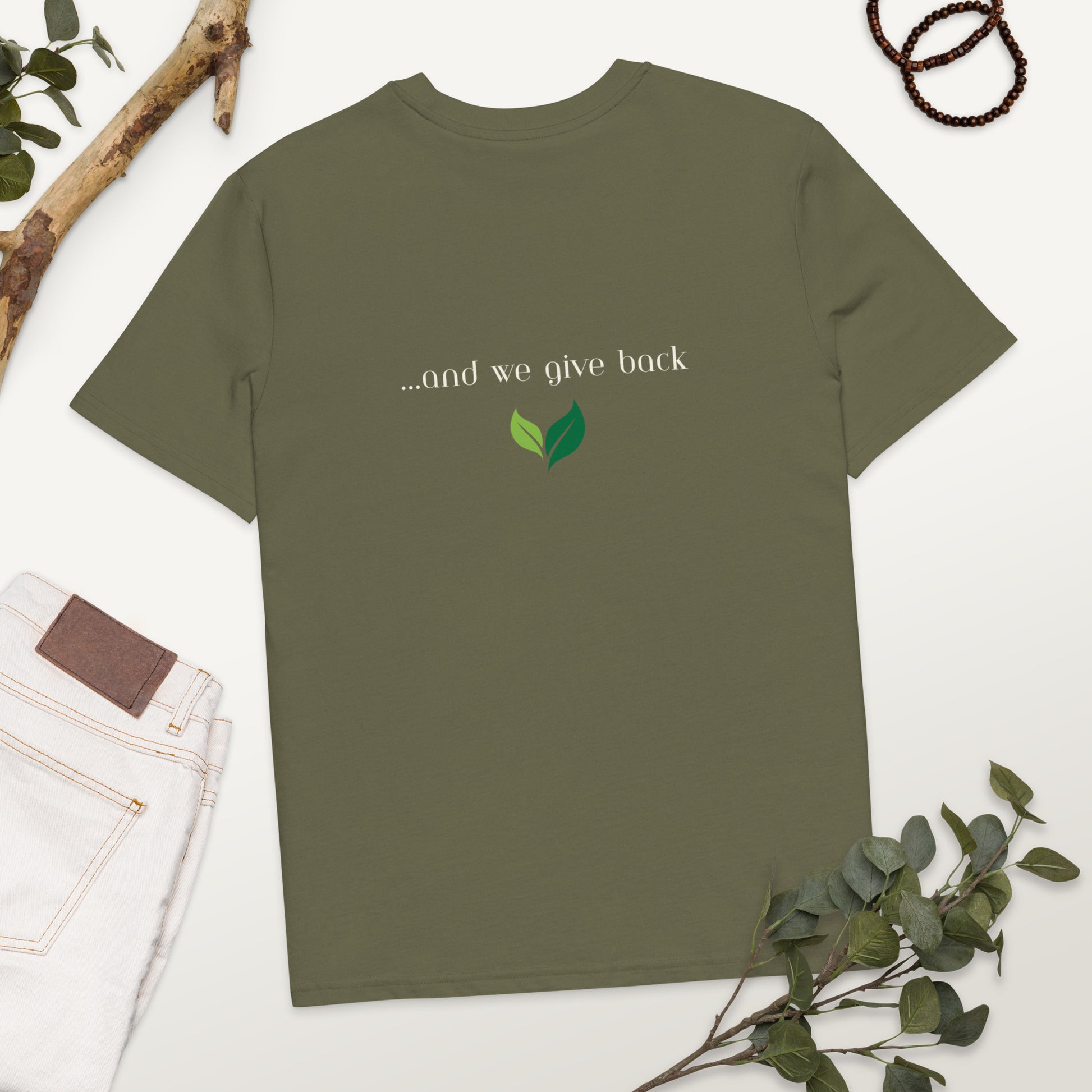 From nature…Unisex organic cotton t-shirt