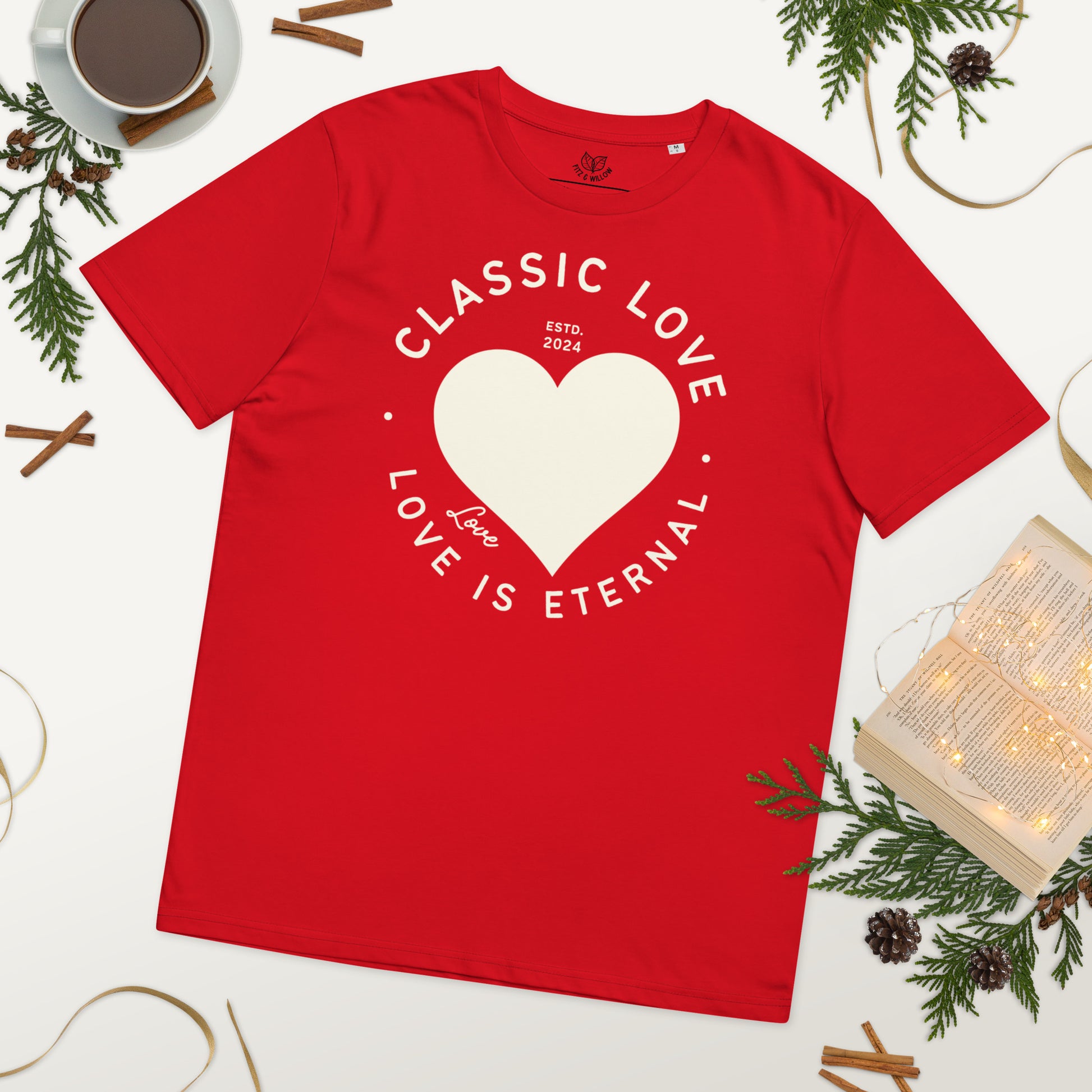 Classic love, Unisex sustainable t-shirt - Fitz & Willow