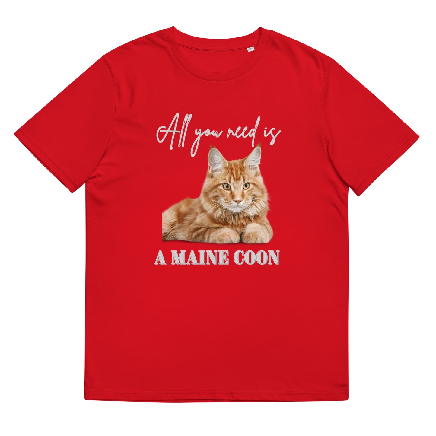 Maine Coon Lovers organic cotton tee - Fitz & Willow