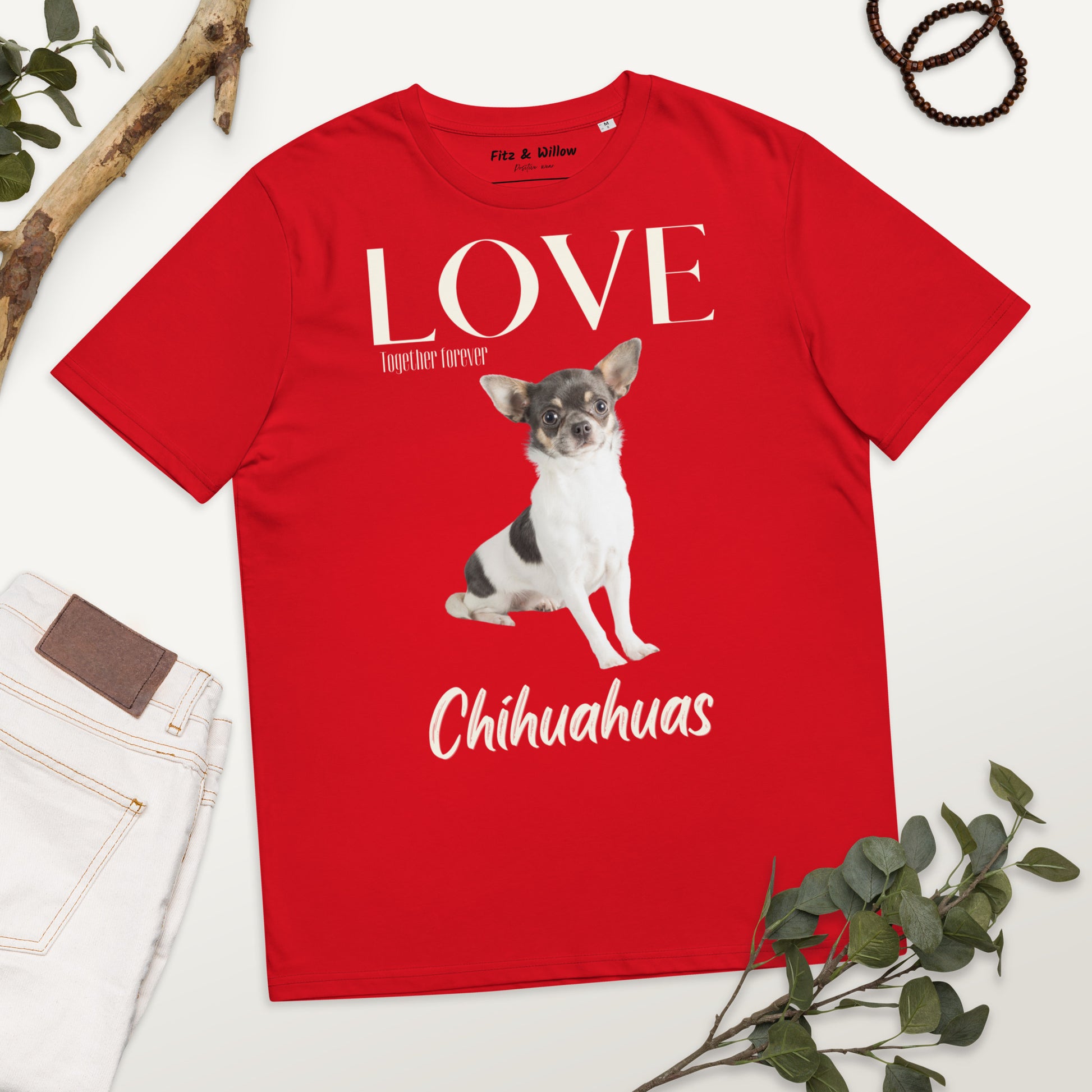 Chihuahua sustainable t-shirt - Fitz & Willow