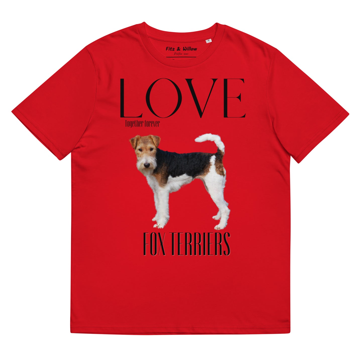 Fox Terrier lovers organic cotton t-shirt - Fitz & Willow