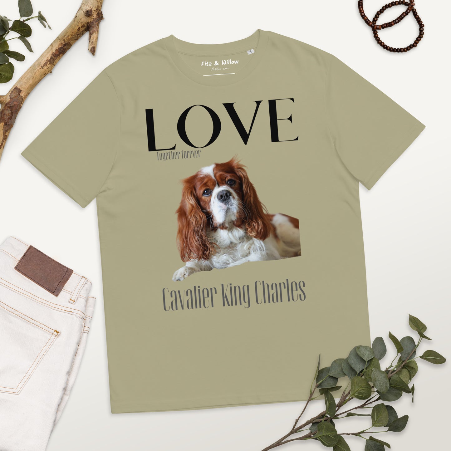 Cavalier King Spaniel Lovers t-shirt, - Fitz & Willow