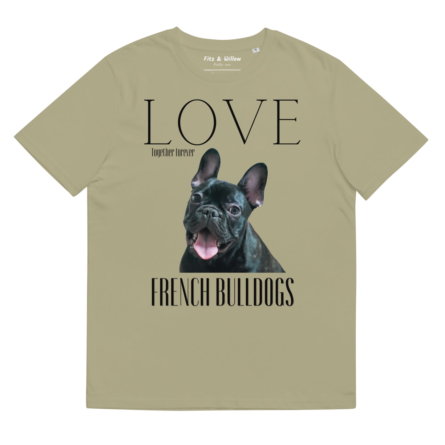 French Bulldog lovers sustainable t-shirt - Fitz & Willow