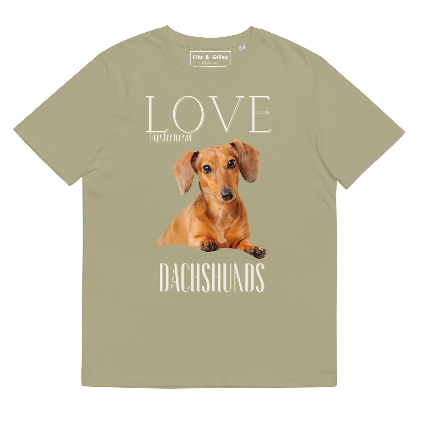 Dachshunds lovers organic cotton t-shirt - Fitz & Willow