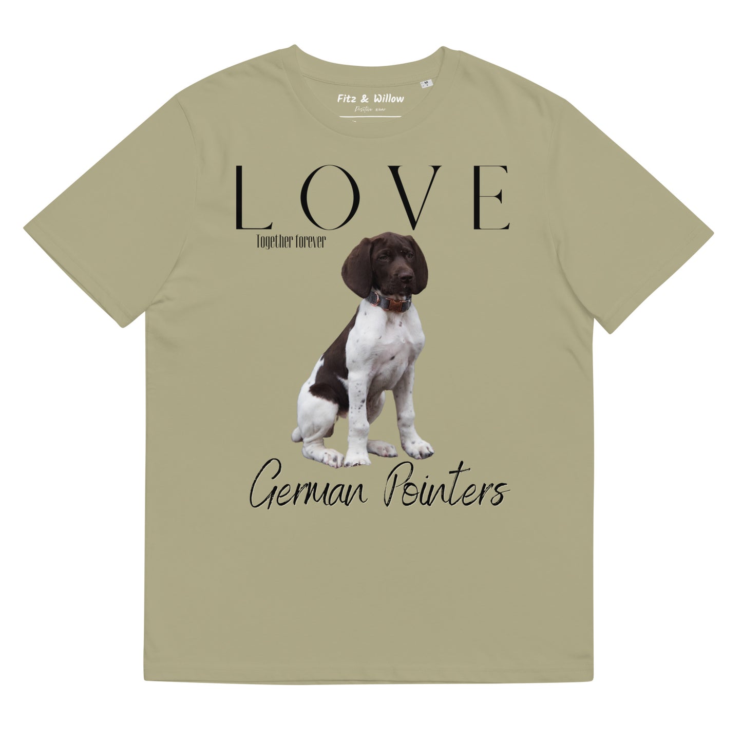 German Pointer lovers, sustainable t-shirt - Fitz & Willow